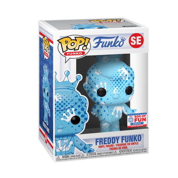 Freddy Funko Art Series (Aqua and White with Dots) - Box of Fun Exclusive 1000pcs Funko Pop
