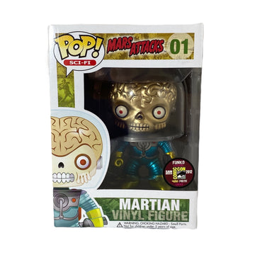 Mars Attack #01 Martian (Metallic) 2012 SDCC Exclusive 480pc Funko Pop