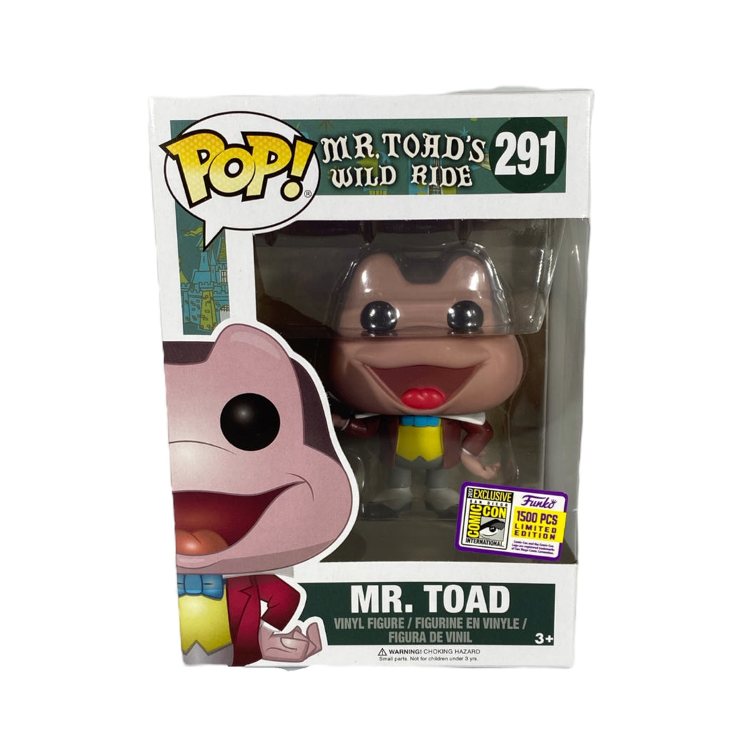  #291 Mr. Toad SDCC Exclusive 1500pcs (Con Sticker) Funko Pop
