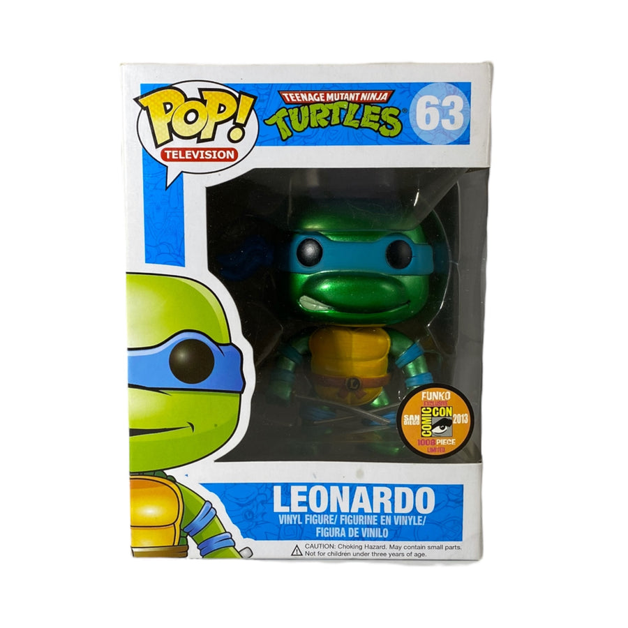 Teenage Mutant Ninja Turtles - Leonardo (Metallic) - 2013 SDCC Exclusive 1008pc Funko Pop