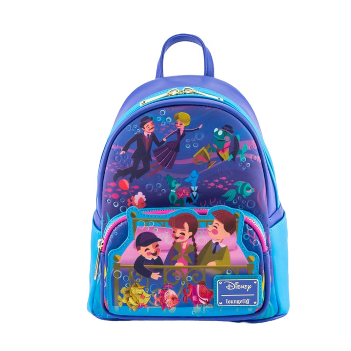 Loungefly Disney Bedknobs and Broomsticks Underwater Mini Backpack