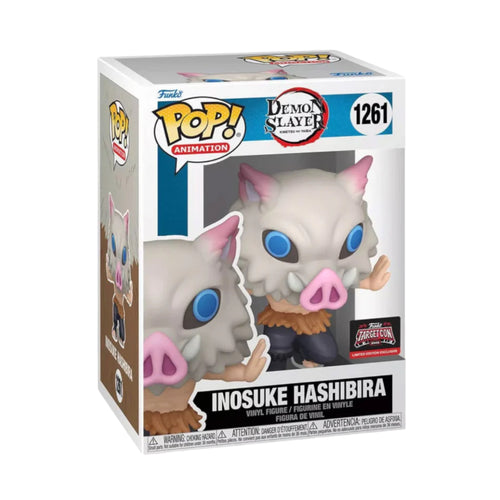 Demon Slayer #1261 Inosuke Hashibira Target Con 2023 Exclusive Funko Pop