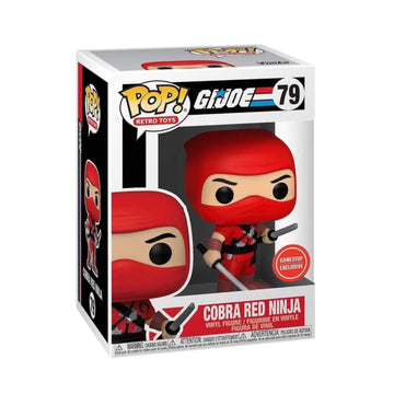 G.I. Joe #79 Cobra Red Ninja GameStop Exclusive Funko Pop