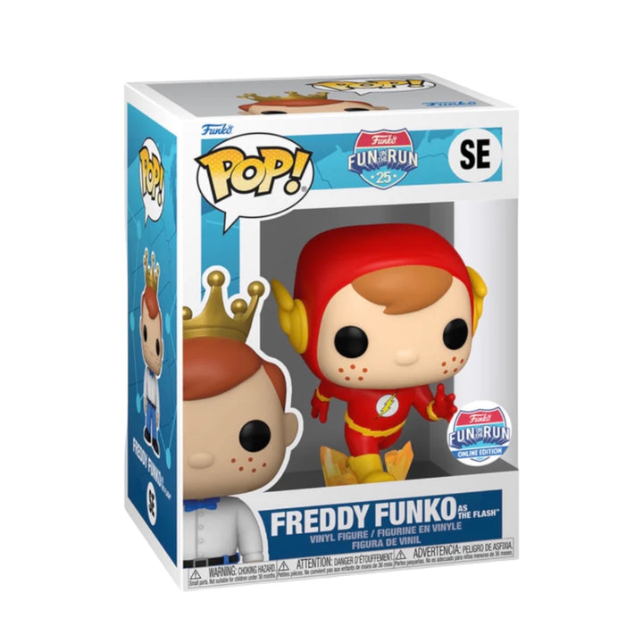 Freddy Funko As The Flash Funko Fun On The Run Online Edition Funko Pop