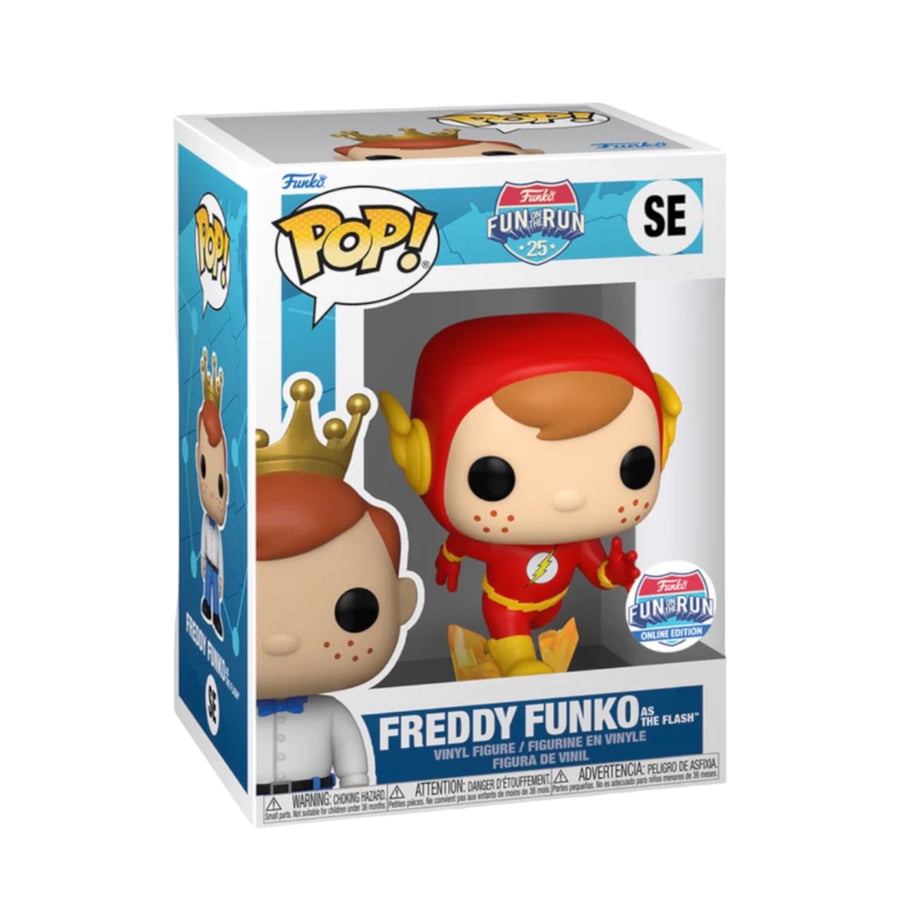 Freddy Funko As The Flash Funko Fun On The Run Online Edition Funko Pop