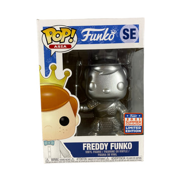 Freddy Funko as Guan Yu - Silver - 2021 Asia Funko Pop