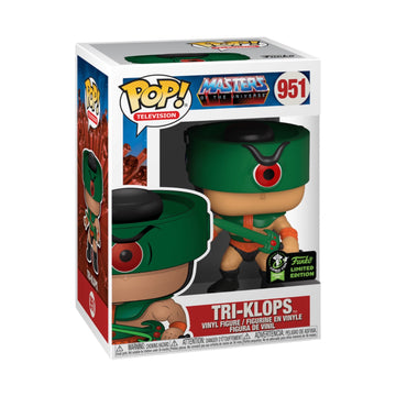 Masters of the Universe #951 Tri-Klops - ECCC Exclusive (Con Sticker) Funko Pop