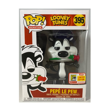 Looney Tunes #395 Pepé Le Pew 2018 Summer Convention Exclusive (Con Sticker) Funko Pop