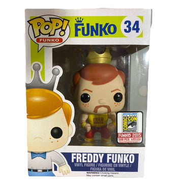 #34 Freddy Funko as Hulk Hogan - 2015 SDCC Exclusive 500pcs - Funko Pop