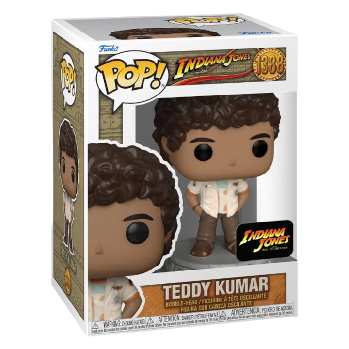 Indiana Jones #1388 Teddy Kumar Funko Pop