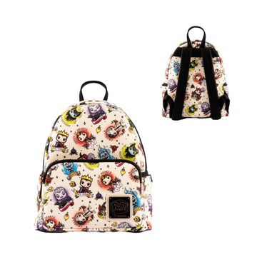 Loungefly - Pop! By Disney Villains Tattoo AOP Mini Backpack