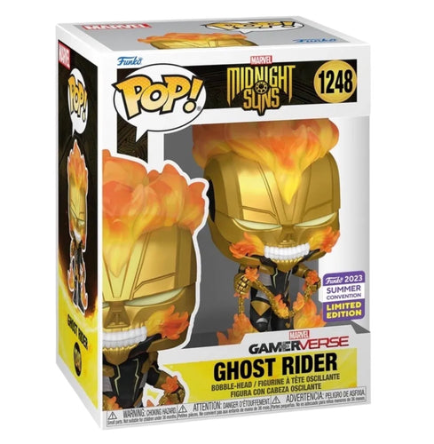 Marvel: Midnight Suns Ghost Rider #1248 2023 Summer Convention Exclusive Funko Pop