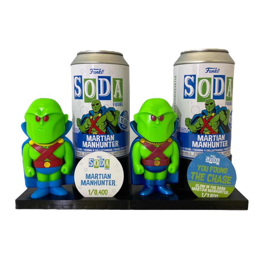 Funko Soda - Martian Manhunter - Common And Chase Set