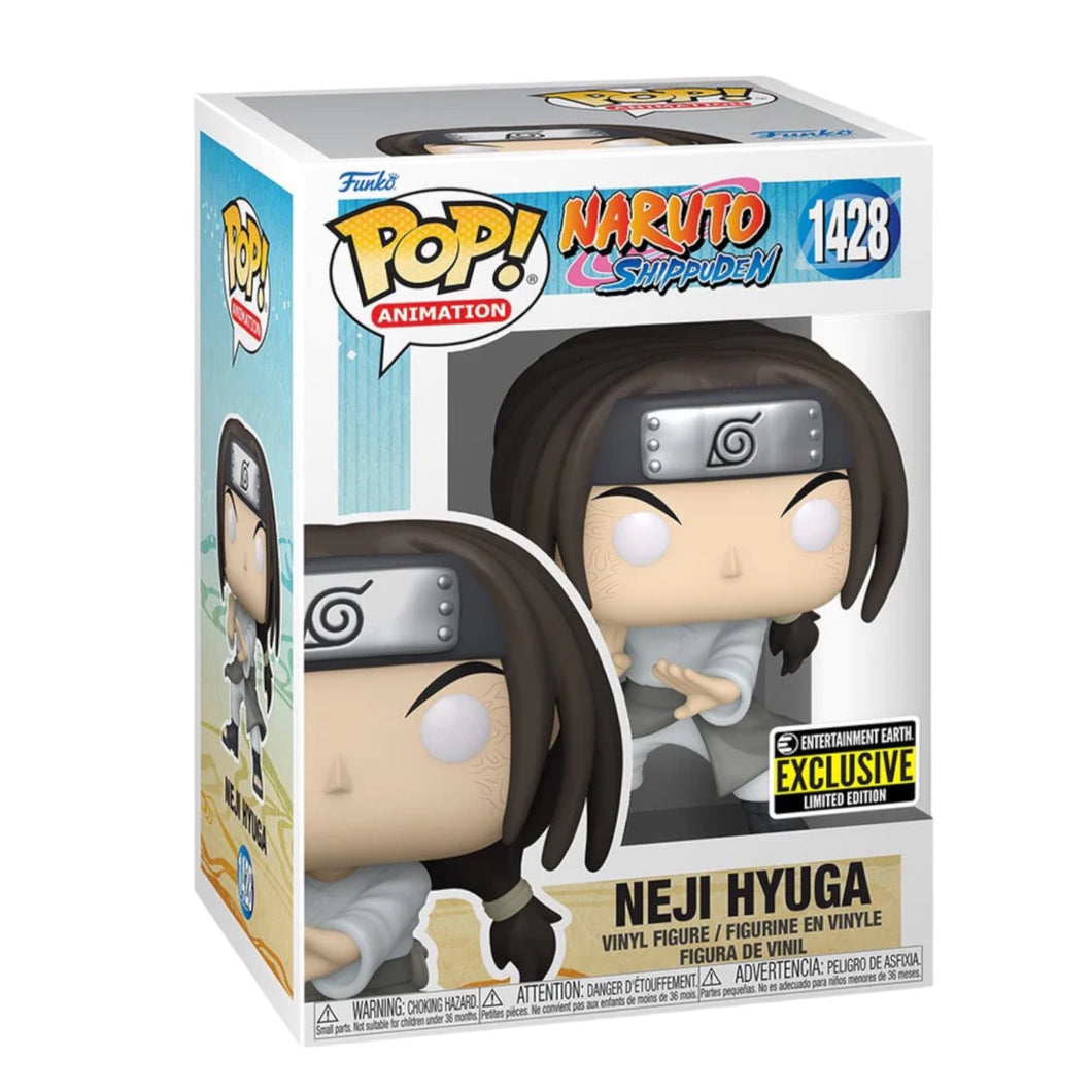 Funko Pop Naruto Shippuden 1428 - Neji Hyuga (Chance of Chase) EXCLUSIVE  Entertainment Earth