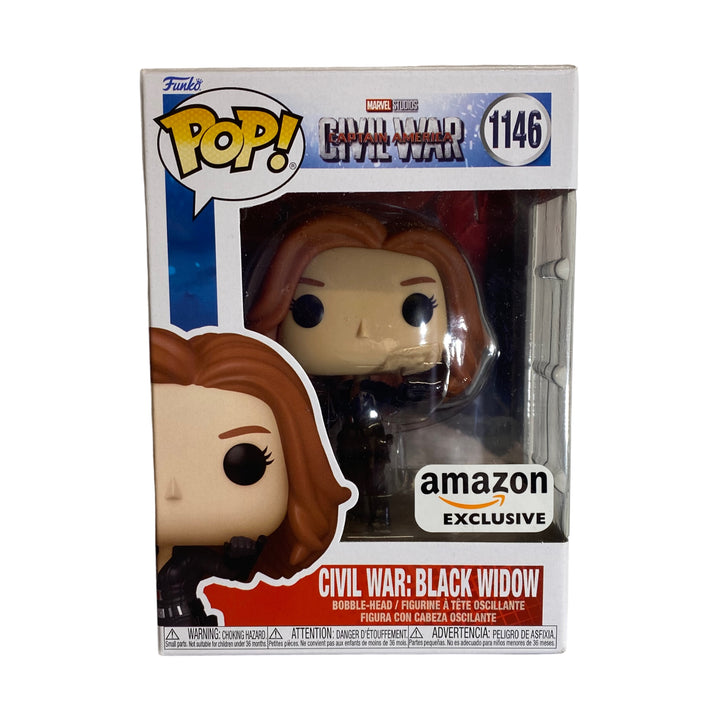 Marvel #1146 Civil War: Black Widow Amazon Exclusive Funko Pop 