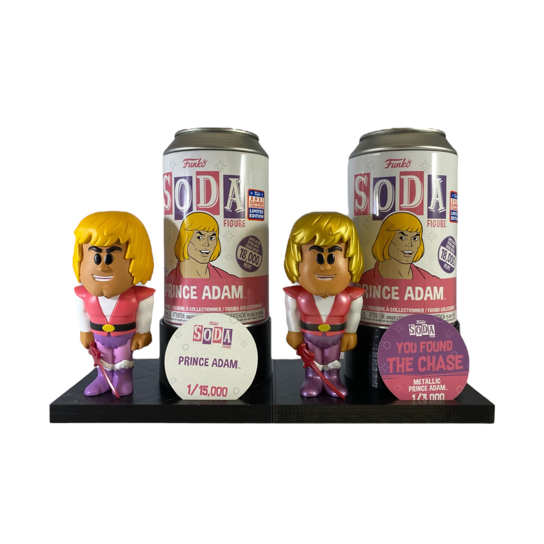 Funko Soda Prince Adam Common & Chase Set