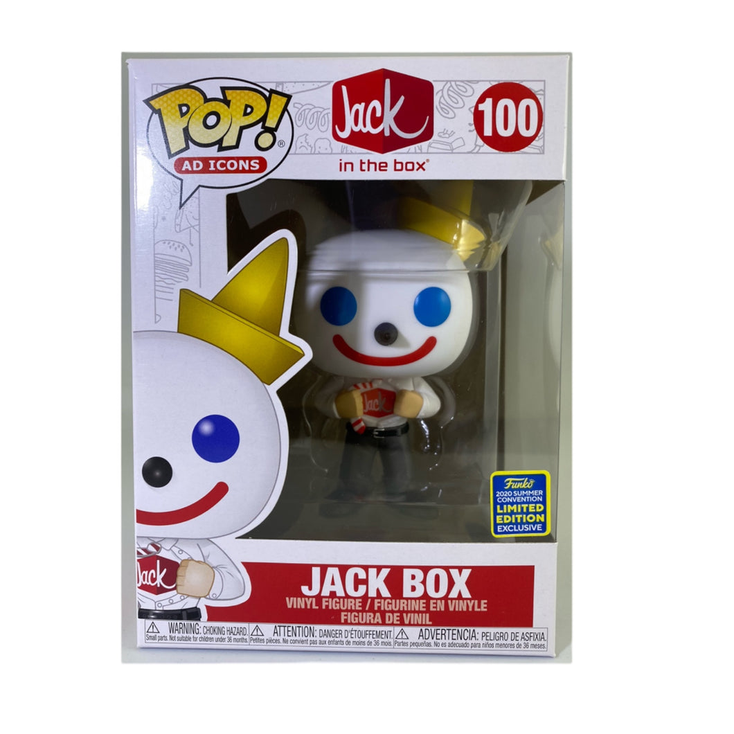 Ad Icons #100 Jack Box 2020 Summer Convention Exclusive Funko Pop