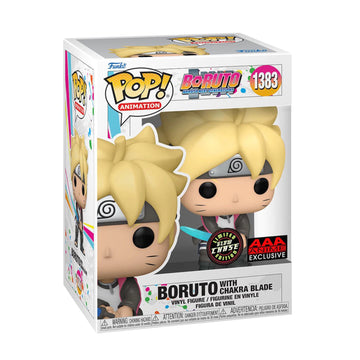 Boruto: Naruto Next Generations #1383 Boruto with Chakra Blade AAA Anime Exclusive Chase Funko Pop