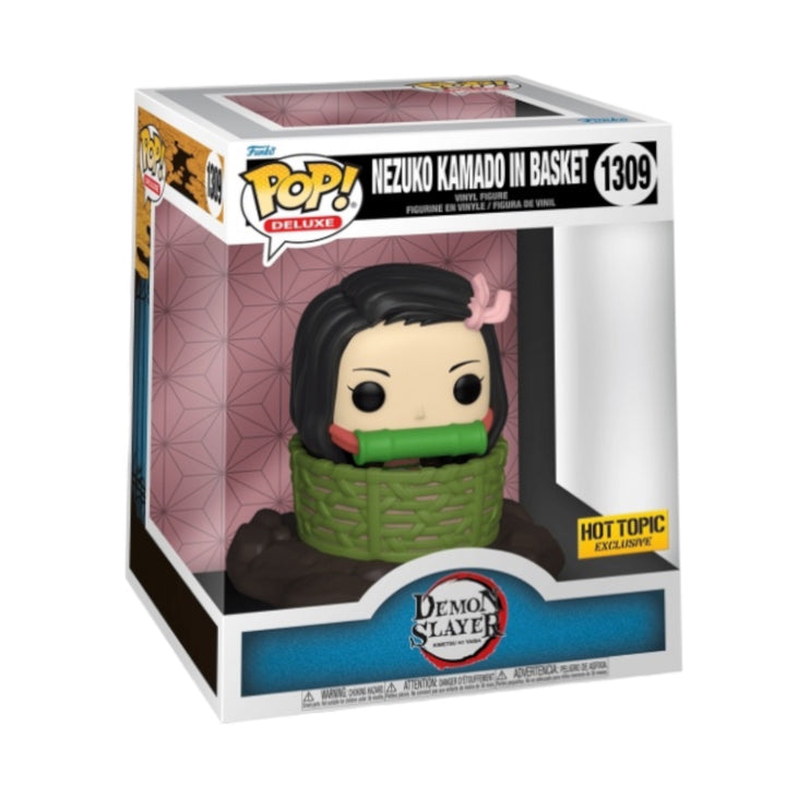 Demon Slayer #1309 Nezuko Kamado In Basket Hot Topic Funko Pop