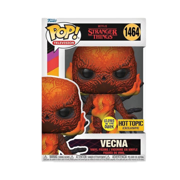 Stranger Things #1464 Vecna Glows In The Dark Hot Topic Exclusive Funko Pop
