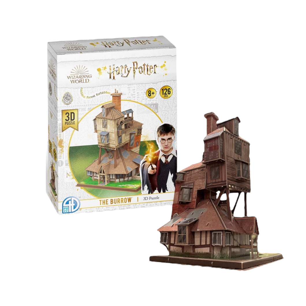 Harry Potter - The Burrow Medium Version 3D Model Puzzle Kit