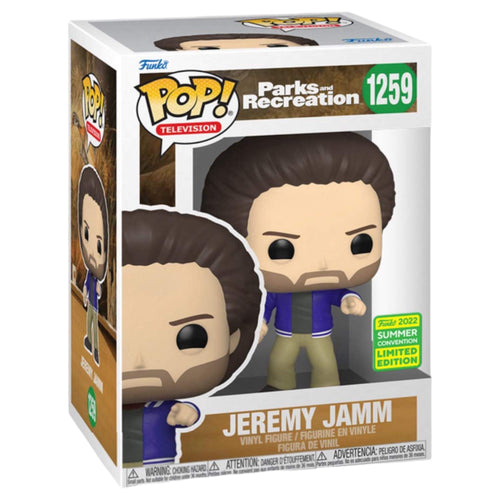 Parks and Recreation #1259 Jeremy Jamm 2022 Funkoville SDCC Exclusive Funko Pop
