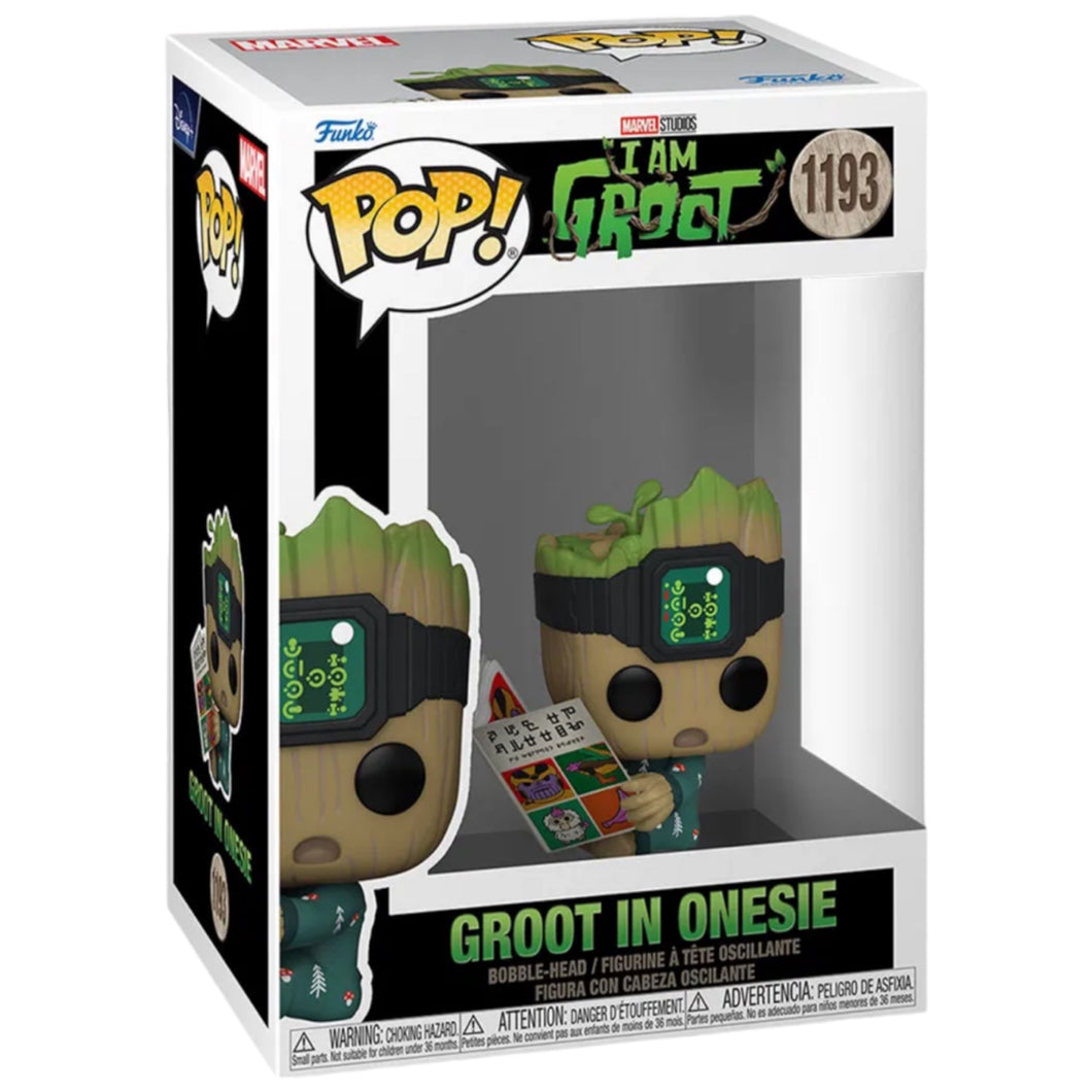 Marvel #1193 Groot In Onesie Funko Pop