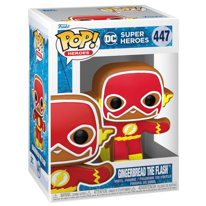 DC #447 Gingerbread The Flash Funko Pop