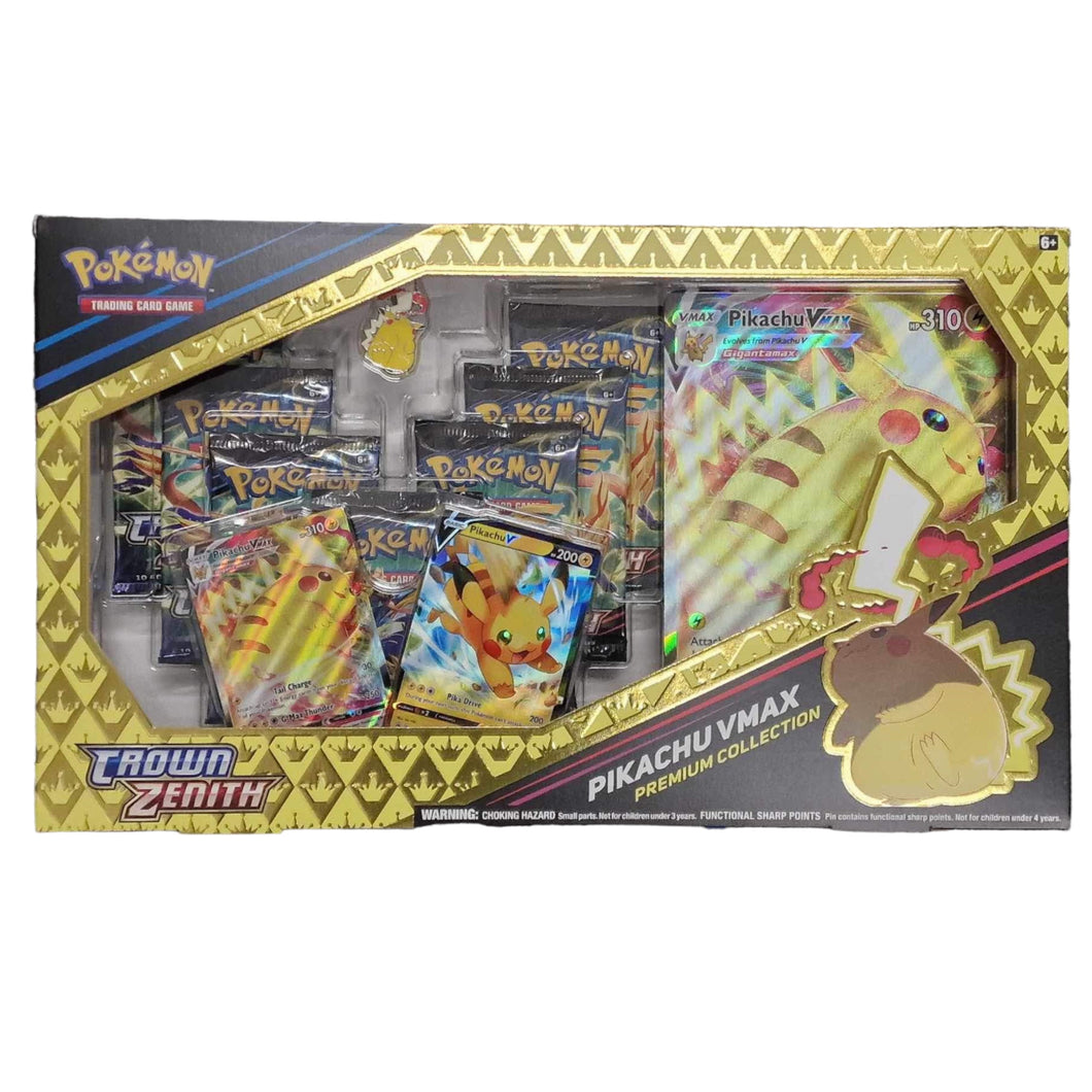 Pokemon Crown Zenith Pikachu Vmax Premium Collection