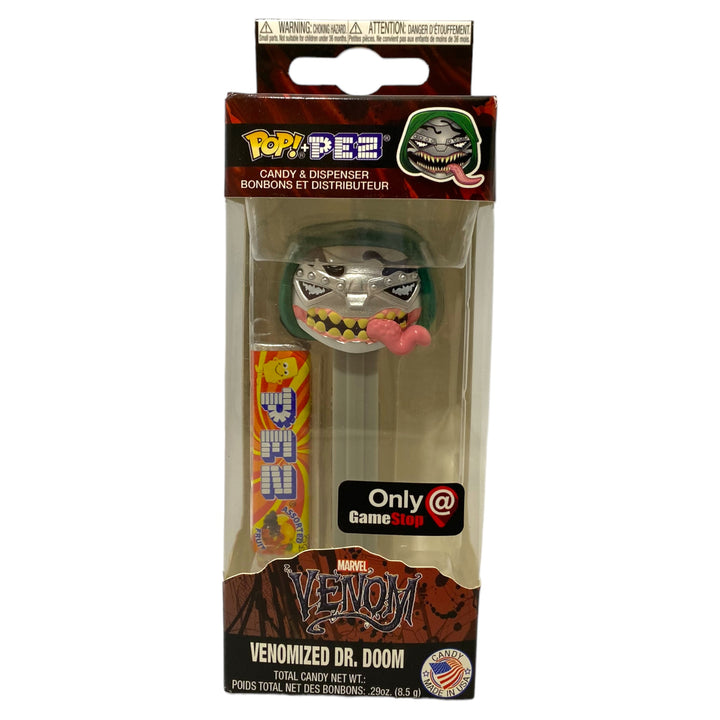 Marvel Venomized Dr.Doom Gamestop Funko Pop Pez
