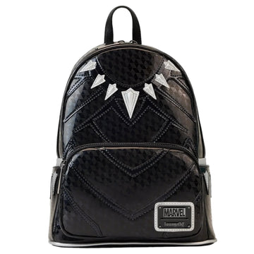 Loungefly Marvel Shine Black Panther Cosplay Mini Backpack