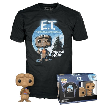 Funko Pop! & Tee E.T. The Extra Terrestrial - E.T with Candy Vinyl Figure