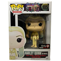 DC Suicide Squad #105 Harley Quinn (HQ Inmate) GameStop Exclusive Funko (Imperfect Box)