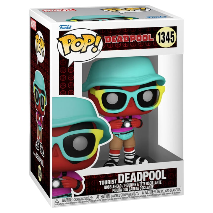 Marvel #1345 Tourist Deadpool Funko Pop