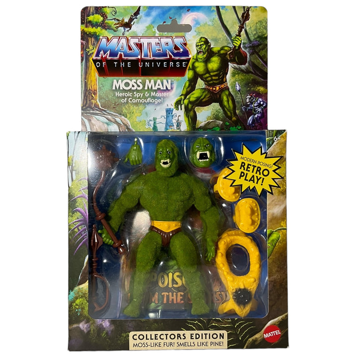 Masters Of The Universe Moss Man Heroic Spy & Master Of Camouflage Figure
