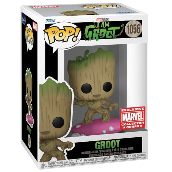 Marvel #1056 Groot Collector Corps Exclusive Funko Pop