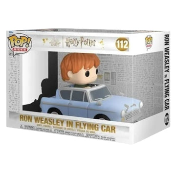 Harry Potter #112 Ron Weasley in Flying Car Funko Pop Rides