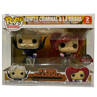 My hero Academia Gentle Criminal & La Brava Special Edition Funko Pop 2 Pack 