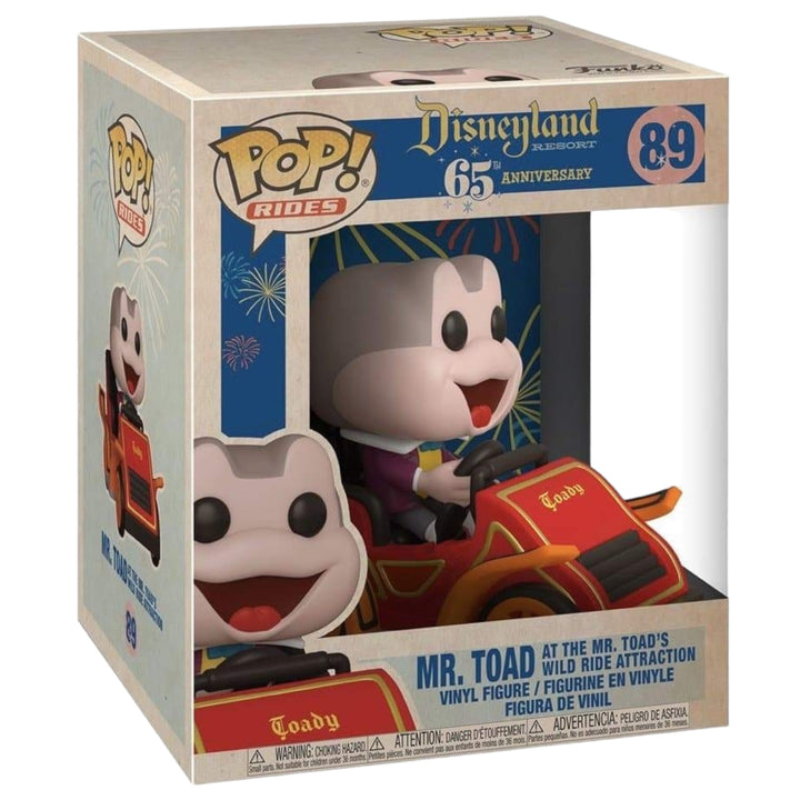 Disney #89 Mr. Toad Funko Pop Ride