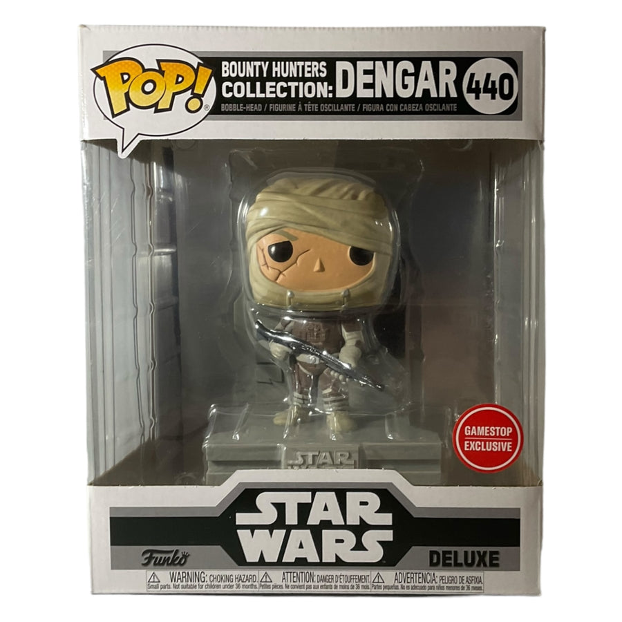 Star Wars #440 Bounty Hunters Collection: Dengar Gamestop Exclusive Funko Pop Deluxe