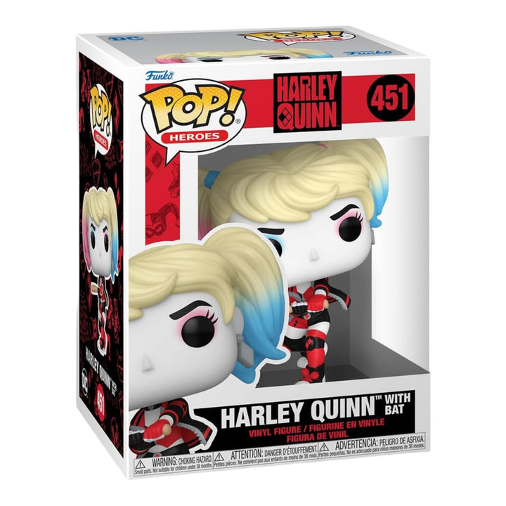 DC #451 Harley Quinn With Bat Funko Pop