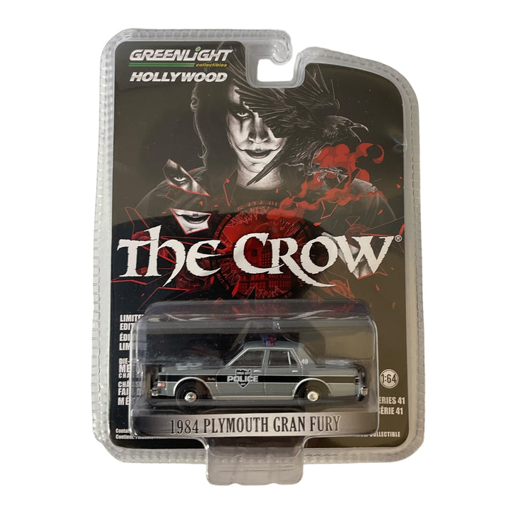 The Crow 1984 Plymouth Gran Fury 1:64 Greenlight Collectibles Car