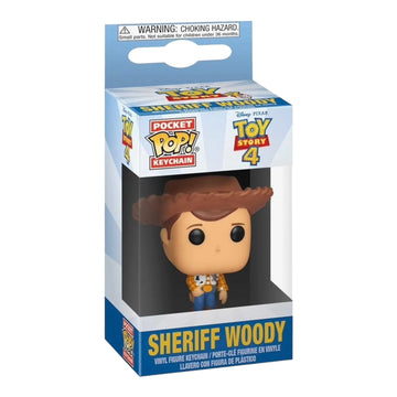 Disney Sheriff Woody Funko Pocket Pop Keychain