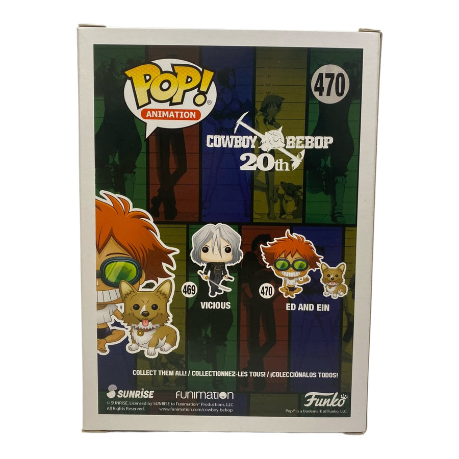 Cowboy Bebop #470 Ed And Ein Funko Pop