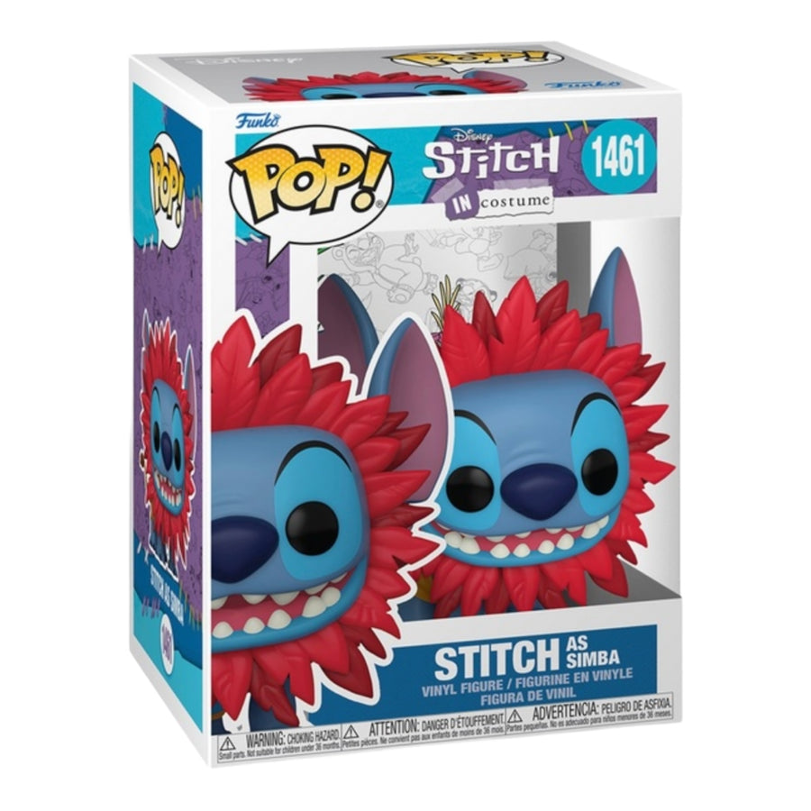 Disney #1461 Stitch As Simba Funko Pop