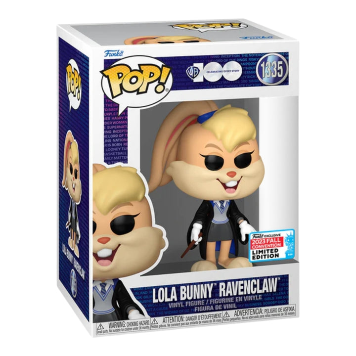 WB #1335 Lola Bunny Ravenclaw Exclusive 2023 Fall Con Limited Edition Funko Pop