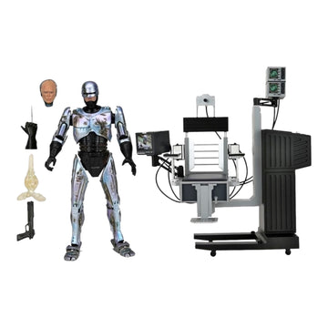 Neca 7" Scale Ultimate Action Figure Robocop (Battle damaged with chair)