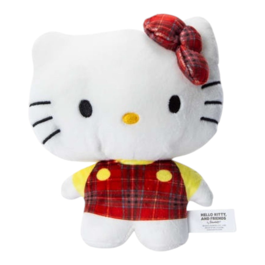 Hello Kitty And Friends Plaid Plush Hello Kitty