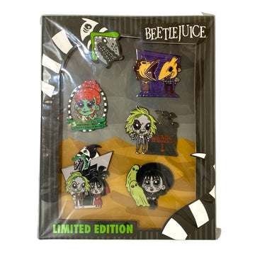 Loungefly Beetlejuice SDCC 2020 Limited Edition Pin Set