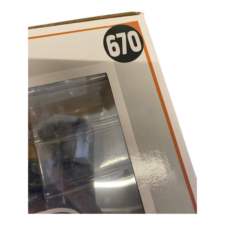 Star Wars #670 The Mandalorian In N-1 Starfighter (With R5-D4) Funko Pop (Imperfect Box)